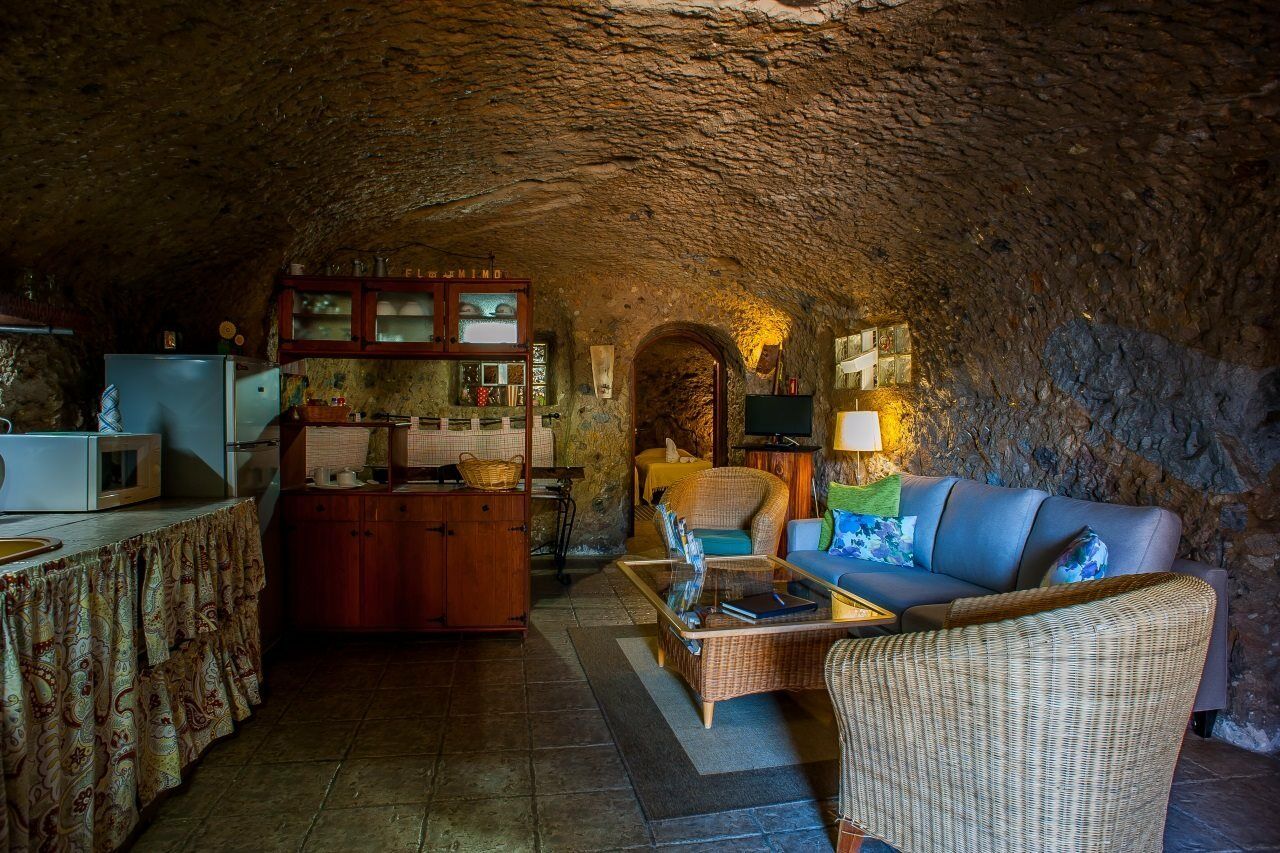 Maison d'hôtes Casa Cueva El Mimo à Artenara Extérieur photo