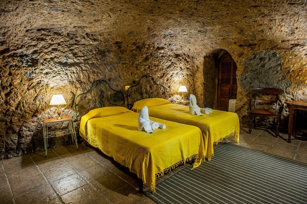 Maison d'hôtes Casa Cueva El Mimo à Artenara Extérieur photo
