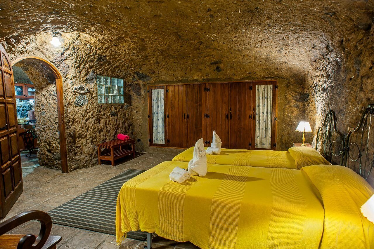 Maison d'hôtes Casa Cueva El Mimo à Artenara Extérieur photo