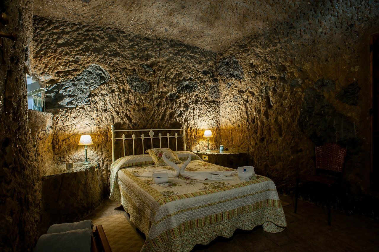 Maison d'hôtes Casa Cueva El Mimo à Artenara Extérieur photo